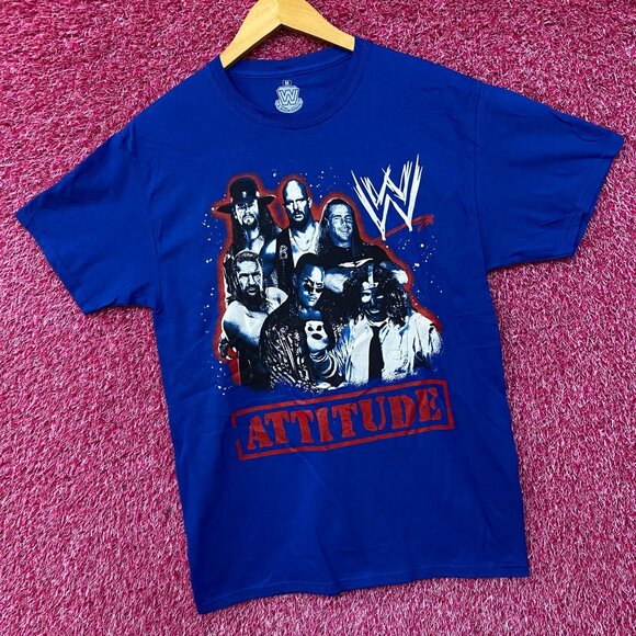 WWE Attitude Era Graphic Design T-shirt Medium - Picture 3 of 4